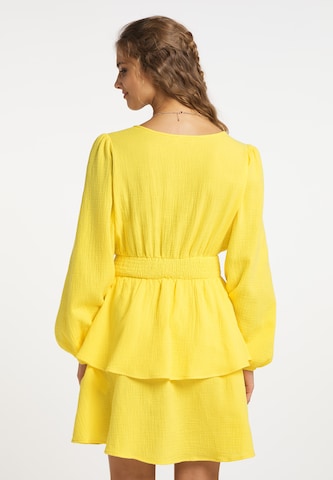 IZIA Summer Dress in Yellow