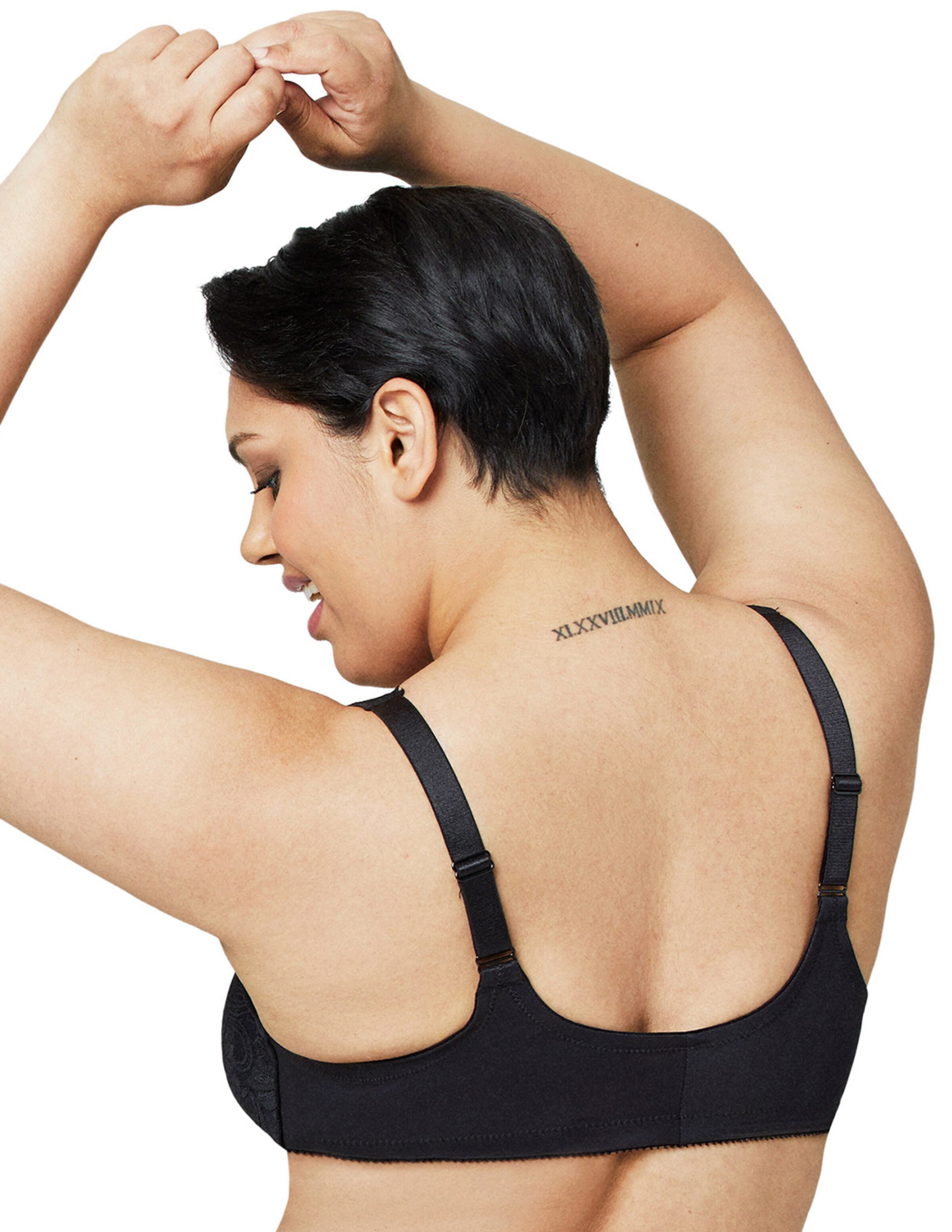 GLAMORISE T-shirt Bra in Black