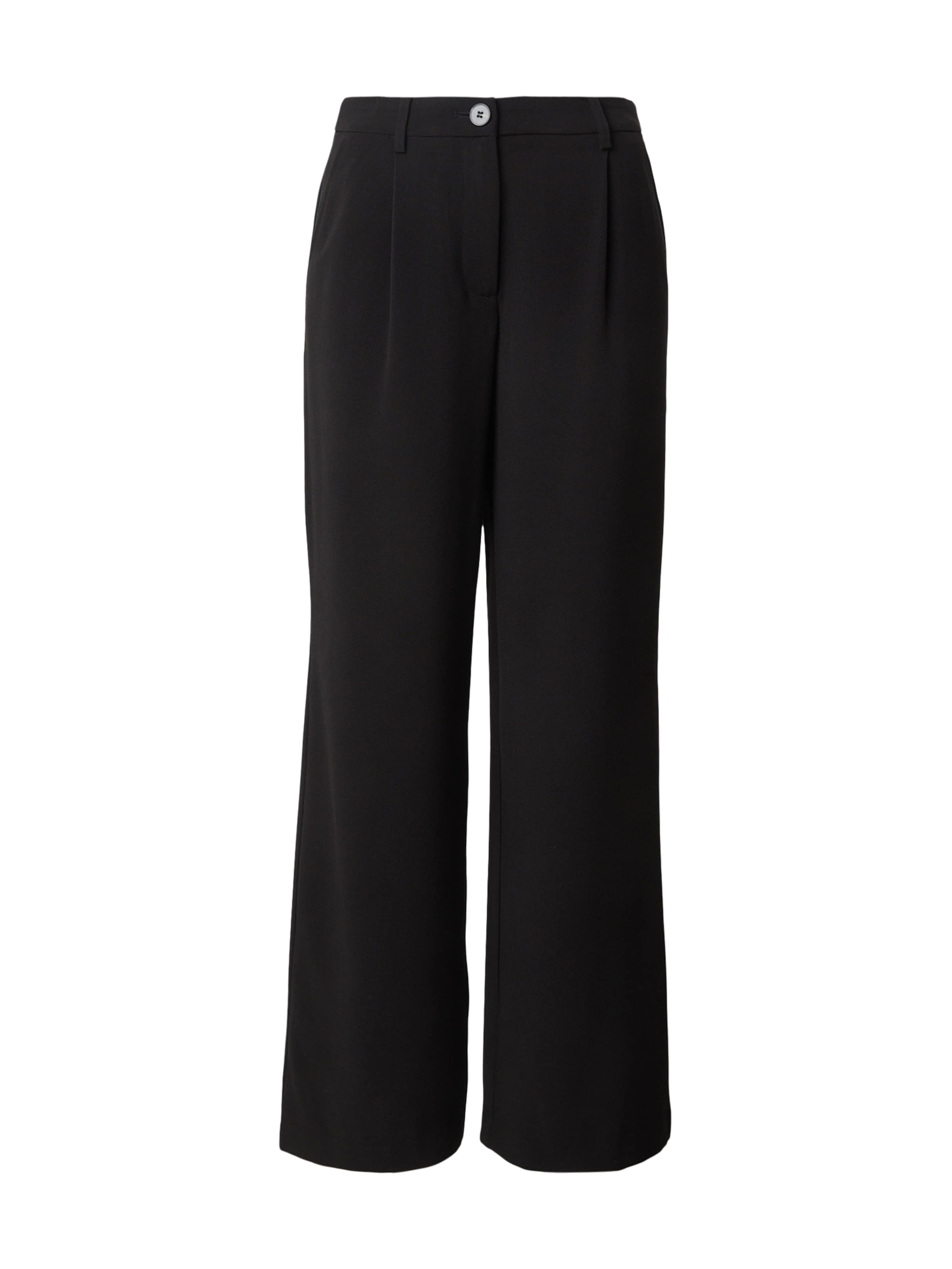VILA Pleat-front trousers 'VIKARI' in 34/32 in Black, Item view