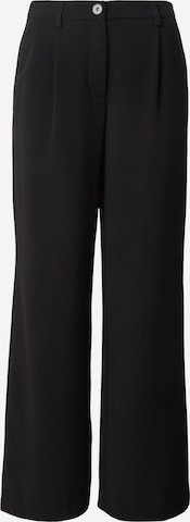 Pantalon à pince 'VIKARI' VILA en noir : devant
