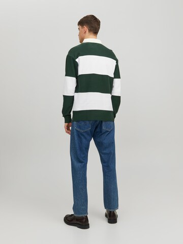 žalia JACK & JONES Marškinėliai 'Hudson'