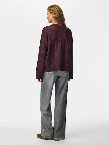 PIECES Pullover 'PCKATHY' in Rot