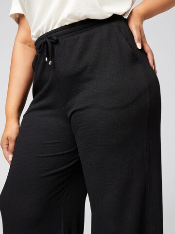 Guido Maria Kretschmer Curvy Loose fit Pants 'Ines' in Black