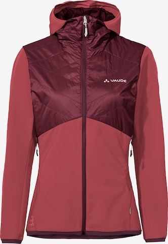 VAUDE Outdoorjas 'Brenva' in Rood: voorkant