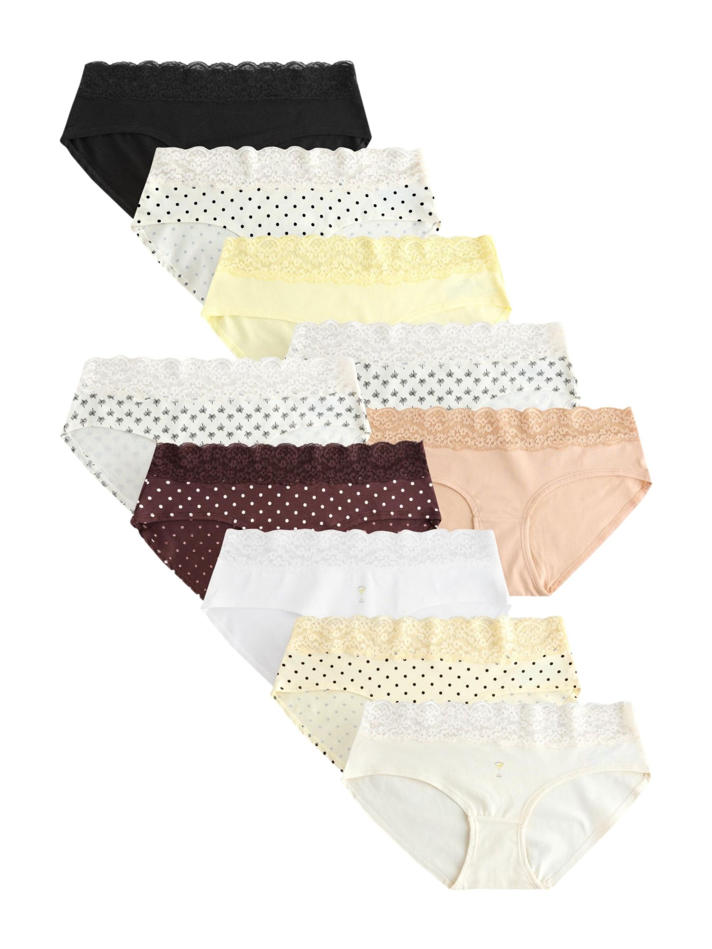 Next Alushousut värissä beige: etupuoli