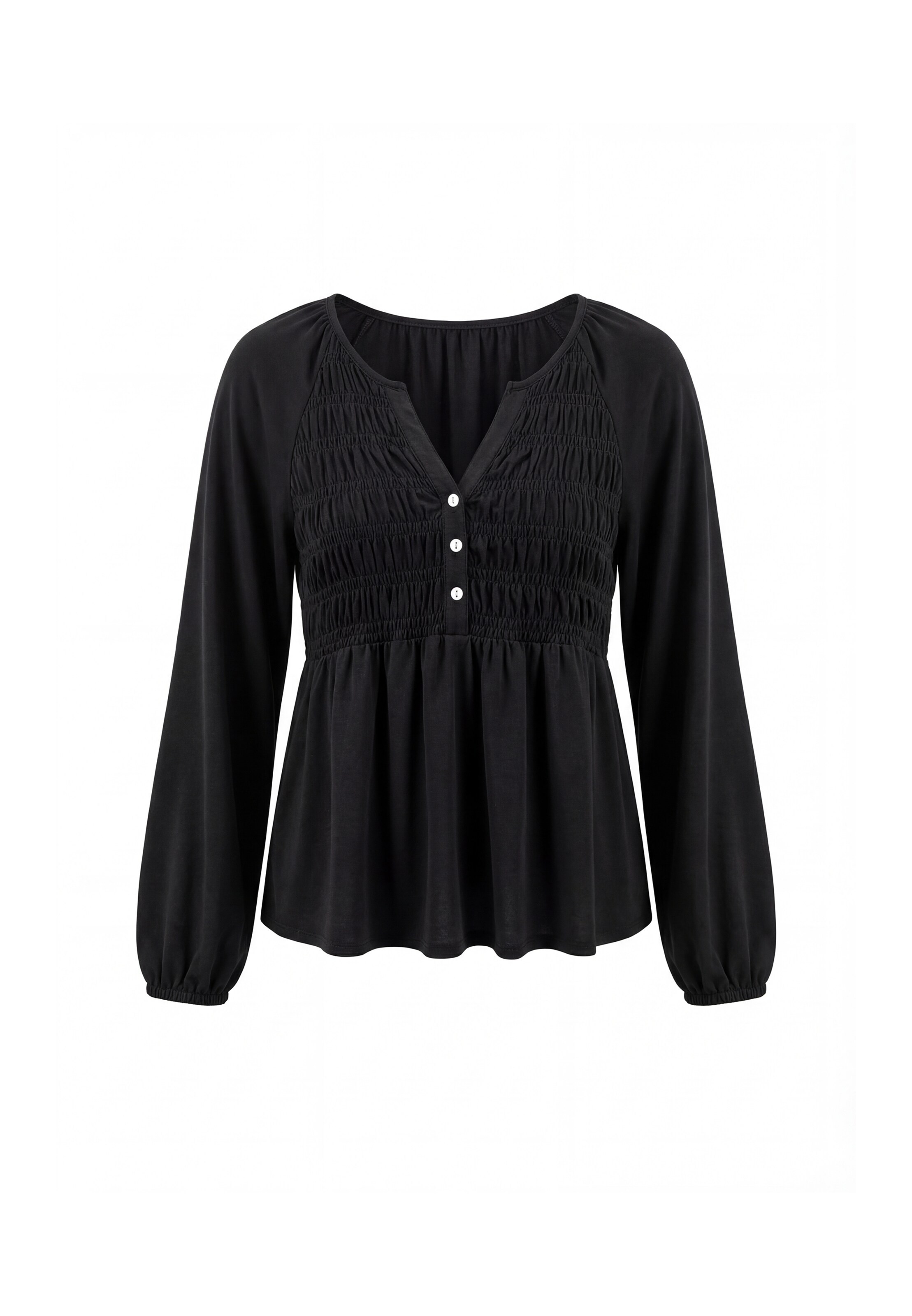faina Blusa en L en negro, Vista del producto