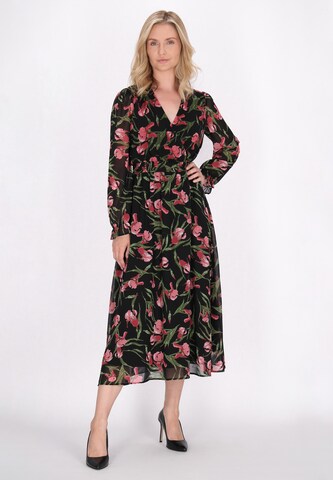Usha Dress in Black: front