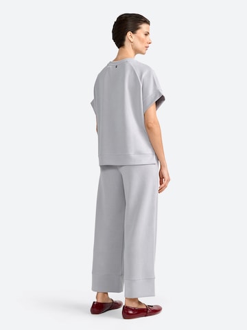 Tricou supradimensional de la Rich & Royal pe gri