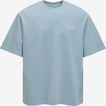 T-Shirt Salsa Jeans en bleu : devant