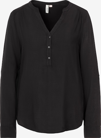Ragwear Bluse in Schwarz: Vorderseite
