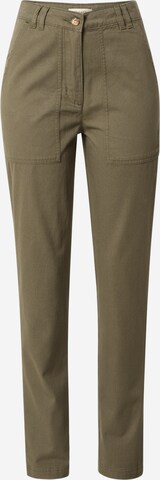 Oasis Slimfit Broek in Groen: voorkant