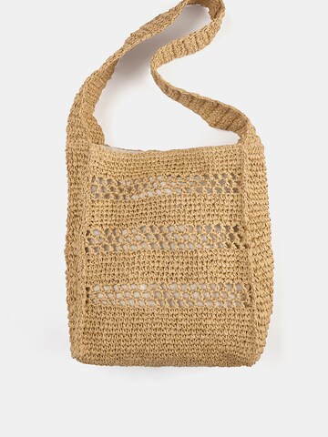 Pull&Bear Tasche in Beige