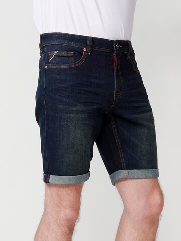 Coupe slim Jean KOROSHI en bleu