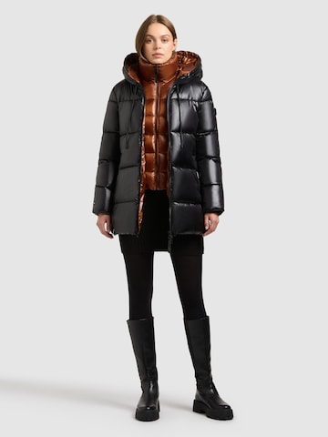 khujo Winter jacket 'Dasha' in Black