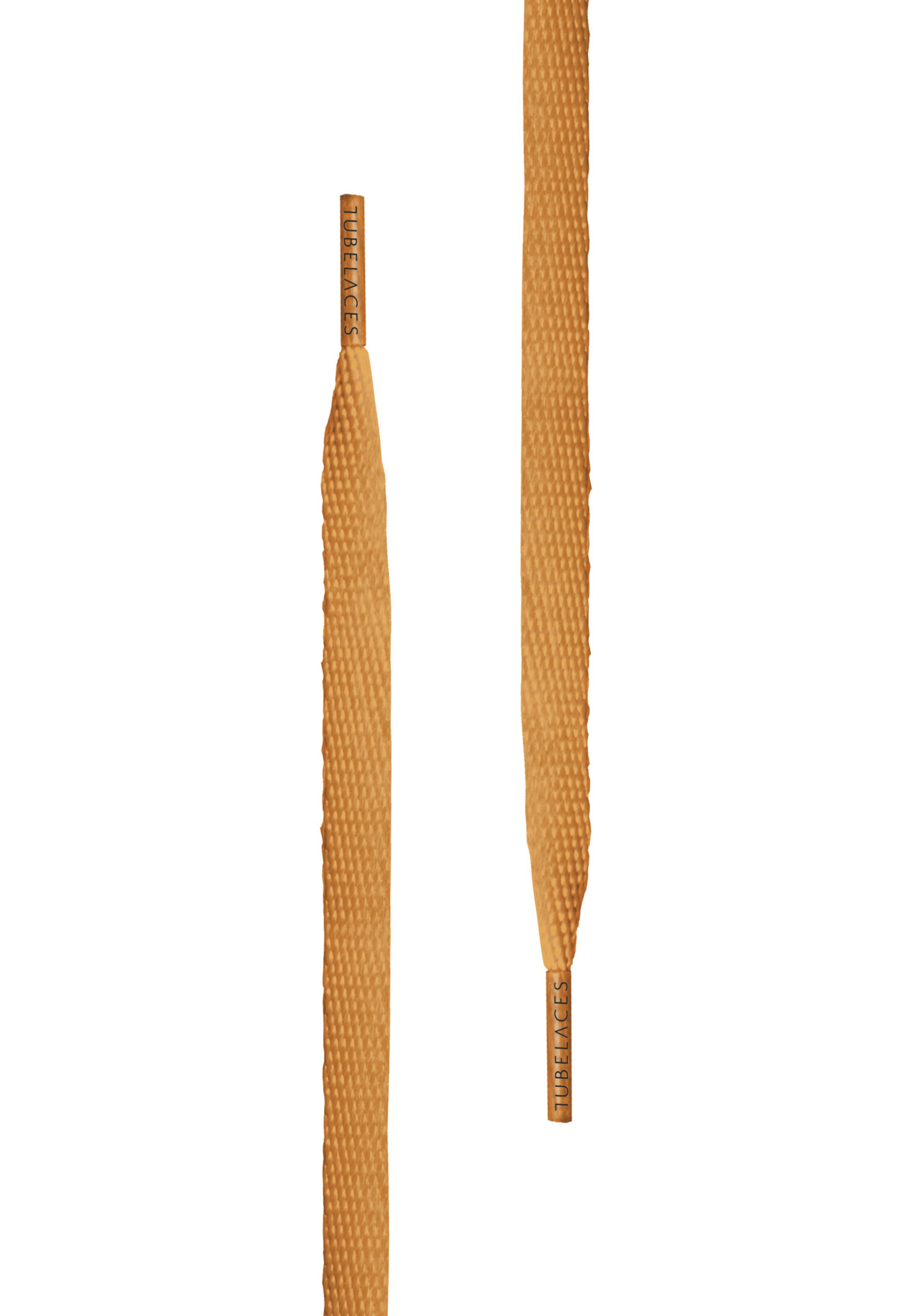 Accessoires pour chaussures 'White Flat' TUBELACES en orange : devant