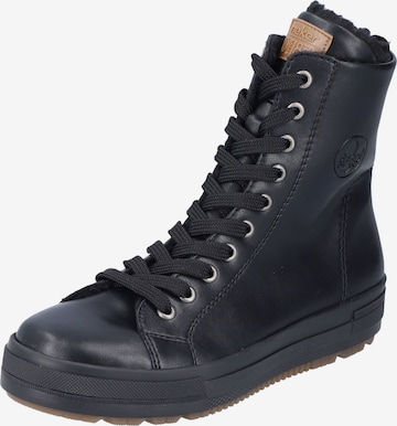 Boots 'N2709' Rieker en noir : devant