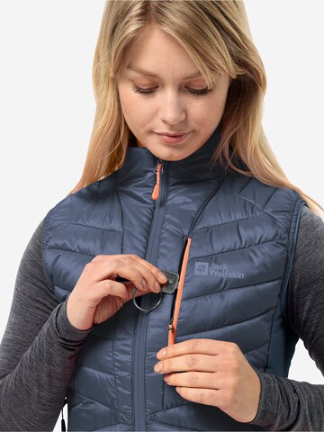 Gilet sportivo 'ROUTEBURN PRO INS' di JACK WOLFSKIN in blu