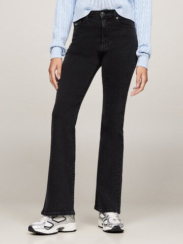 Flared Jeans 'Sylvia' di Tommy Jeans in nero: frontale