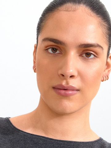 Pilgrim Earring 'Root' in Gold: front