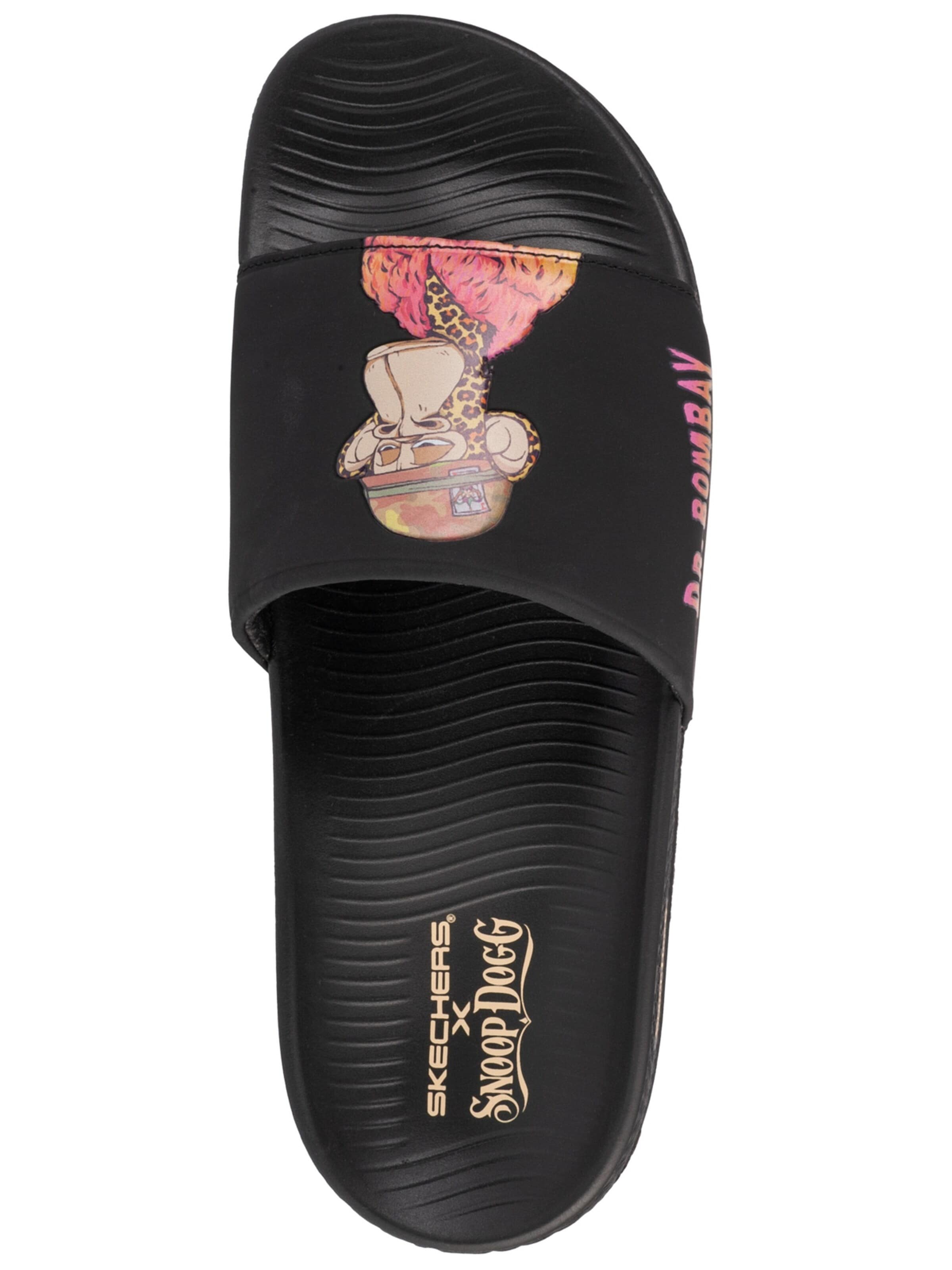 Sandales 'Skechers Snoop Dogg Hyper Slide - Dr. Bombay' SKECHERS en noir