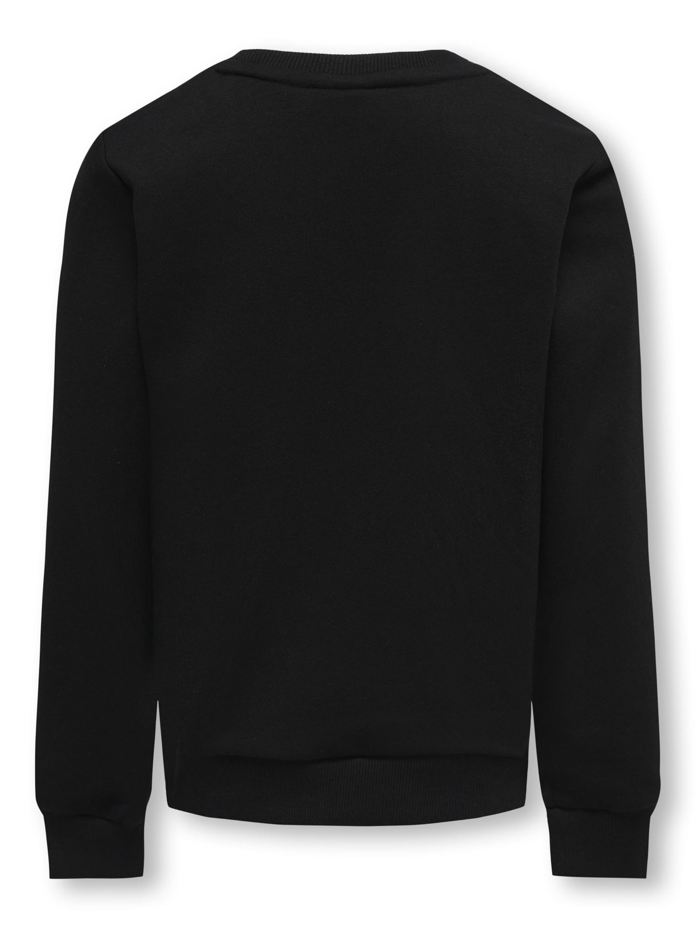 ONLY GIRLS Sweatshirt 'KOGMARY' in Black