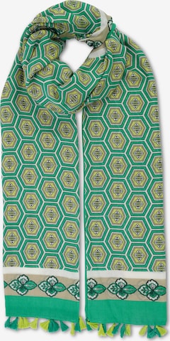 HARPA Scarf in Green: front