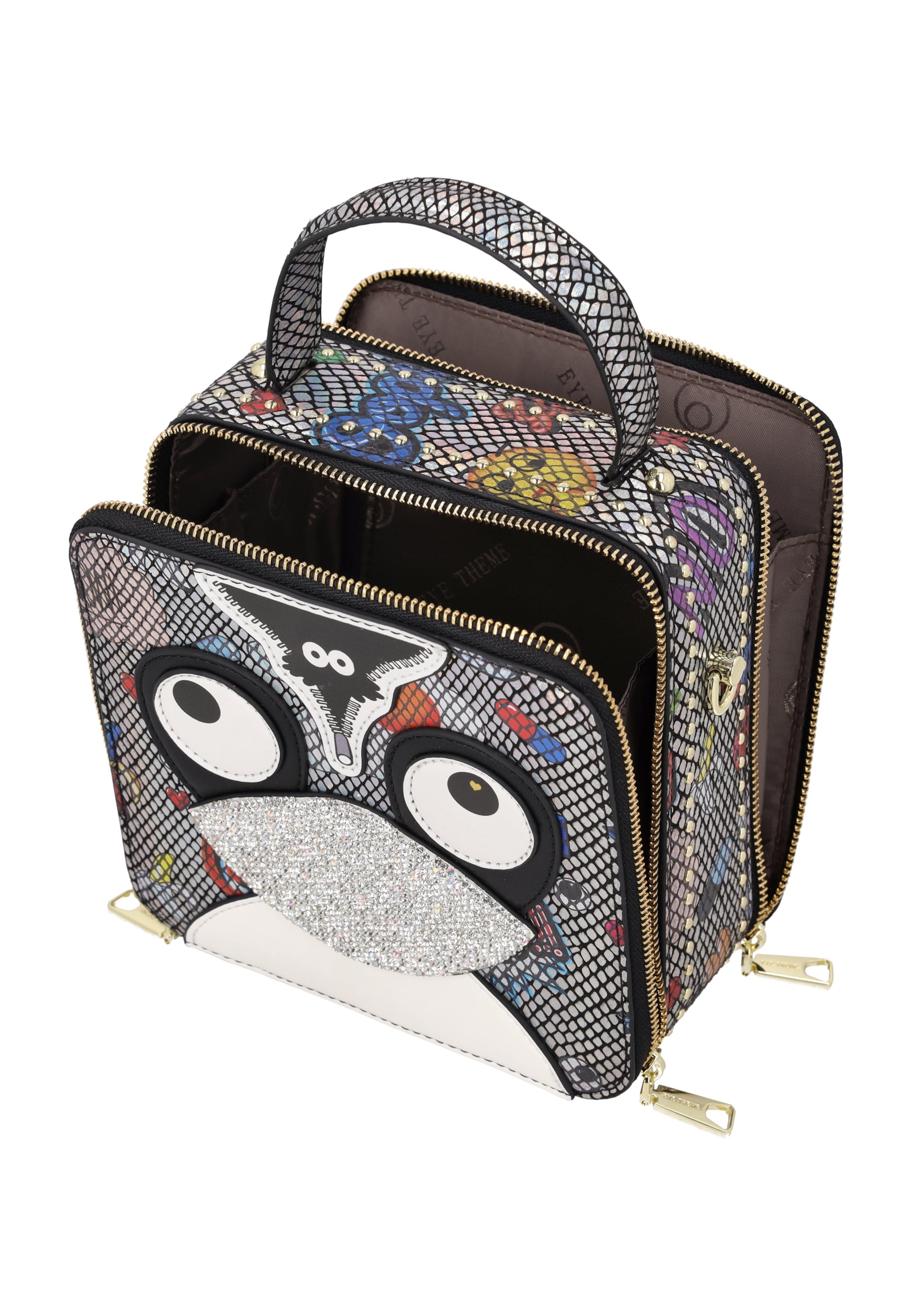 myMo Pop - Bolso de mano 'Eyetheme' en negro