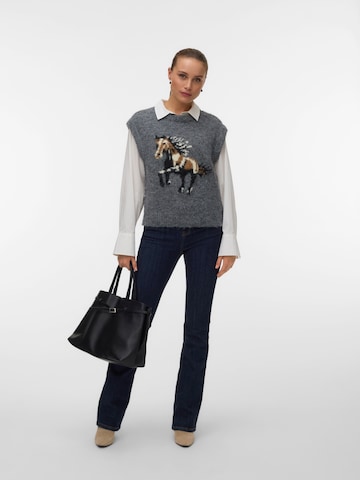 VERO MODA Свитер 'VMARIANNA' в Серый