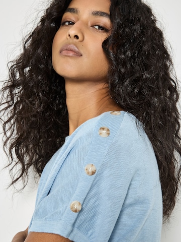 Haut ' ' Apricot en bleu