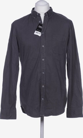 BOSS Orange Button Up Shirt in L in Grey: front