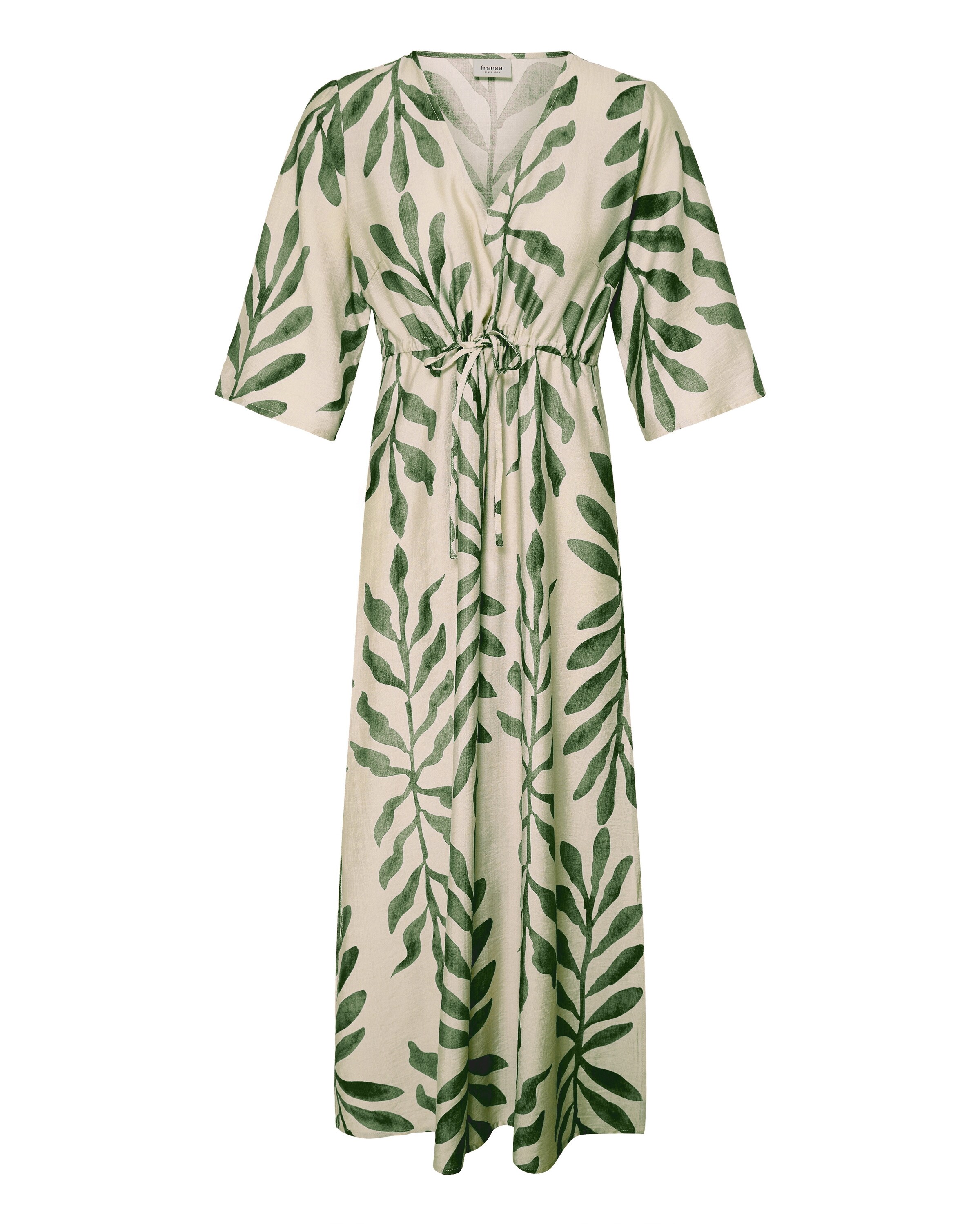 Fransa Jurk 'MANI' in Beige: voorkant