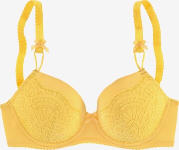 Bustier Soutien-gorge LASCANA en jaune : devant