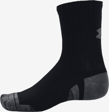 UNDER ARMOUR Athletic Socks in Black