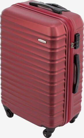 Wittchen Kuffertsæt 'GROOVE Line' i rød