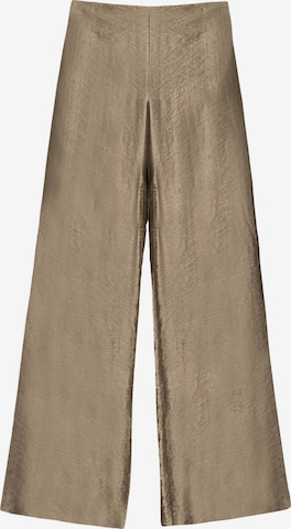 Wide Leg Pantalon THE-ARE en beige : devant