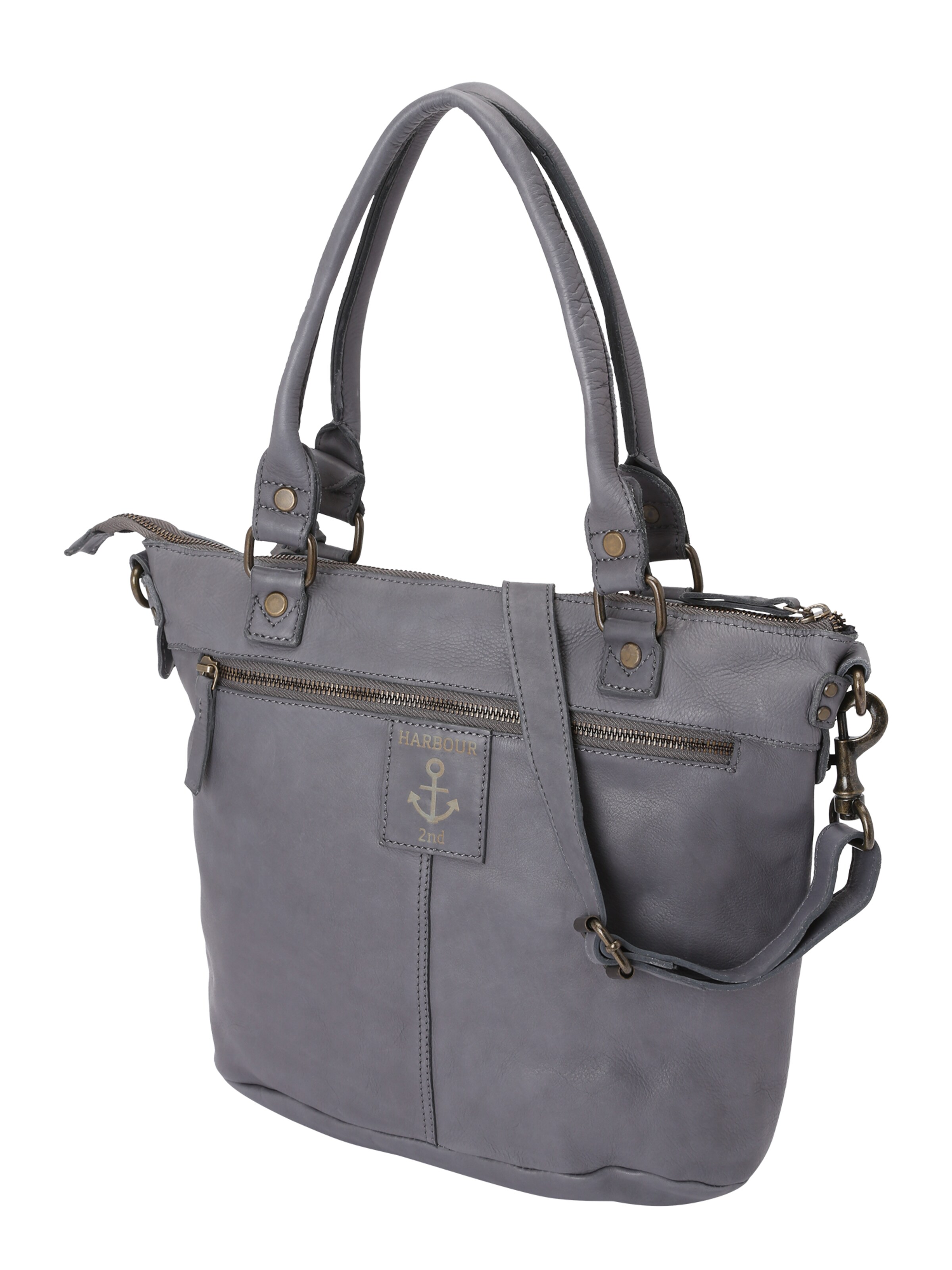 Sac bandoulière 'Bianca' Harbour 2nd en gris : devant