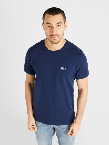 Revolution T-Shirt in Blau: predná strana