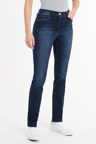 Coupe slim Jean 'Adrian' Recover Pants en bleu : devant