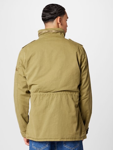 ALPHA INDUSTRIES Between-Season Jacket 'Huntington' in Olive | ABOUT YOU
