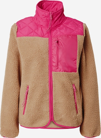 rožinė The Jogg Concept Flisinis džemperis 'JC Berri': priekis