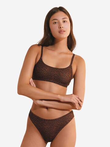 Bustier Soutien-gorge 'Pure Soft' ETAM en marron