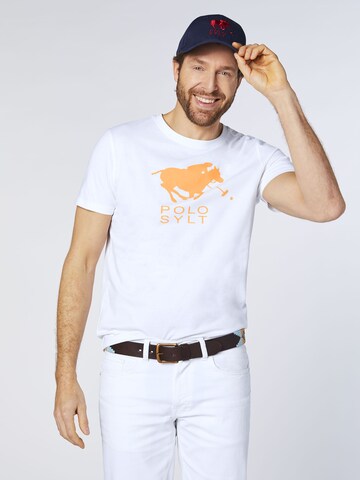 Polo Sylt T-Shirt in Weiß