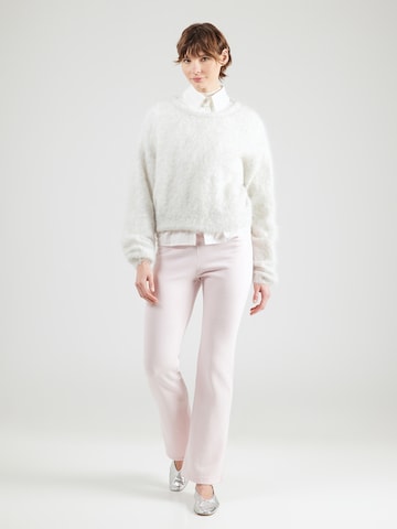 HOLLISTER - Bootcut Calças em rosa