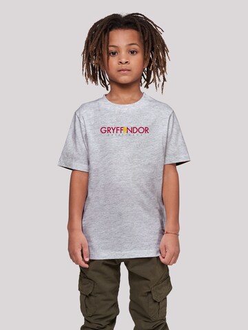 F4NT4STIC Shirt 'Harry Potter Gryffindor' in Grijs: voorkant