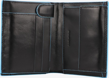 Piquadro Wallet 'Blue Square' in Black