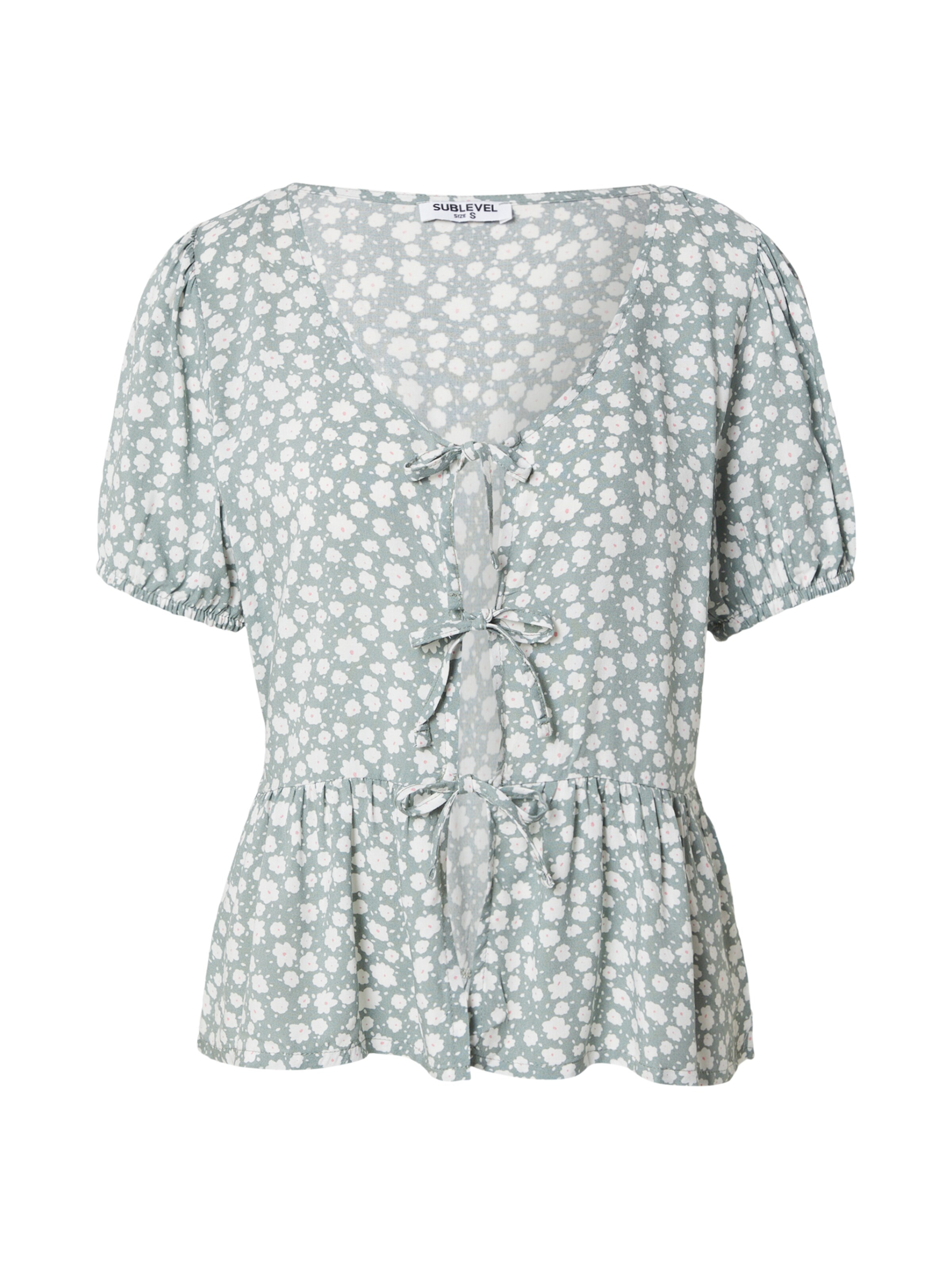 Sublevel - Blusa en verde: frente