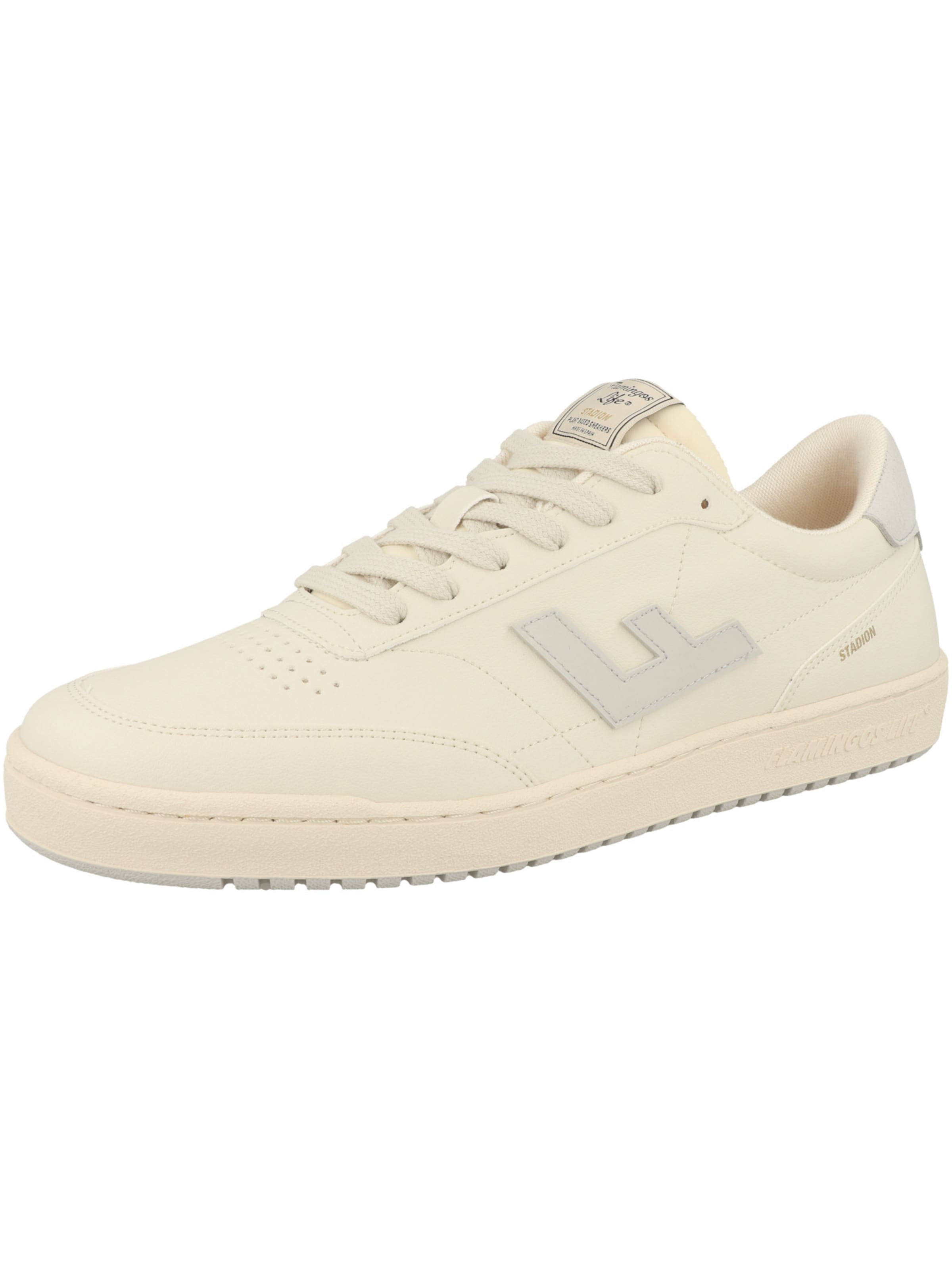 Flamingos Life Platform trainers 'Stadion' in Beige: front