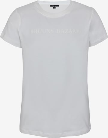 Bruuns Bazaar Kids T-shirt i vit: framsida