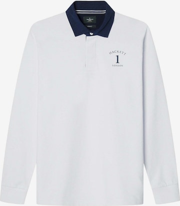 Maglietta 'Heritage Ess Rugby' di Hackett London in bianco: frontale
