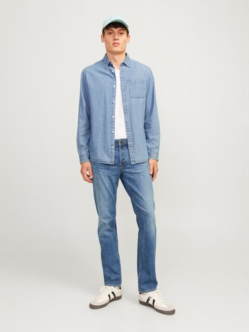 JACK & JONESLoosefit Traperice ' JJICHRIS JJORIGINAL' - plava boja